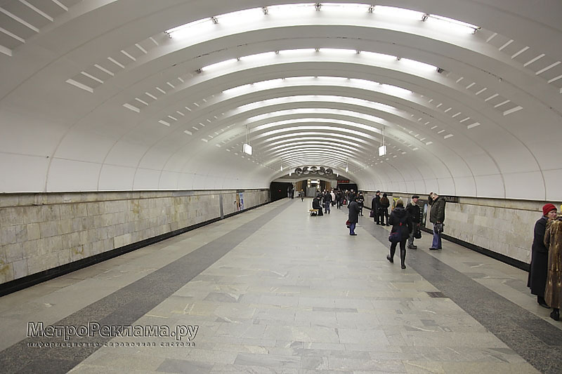  Станция метро "Бабушкинская". Станционный зал.