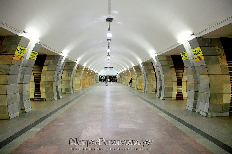 Станция "Серпуховскаяquot;  Станционный зал.