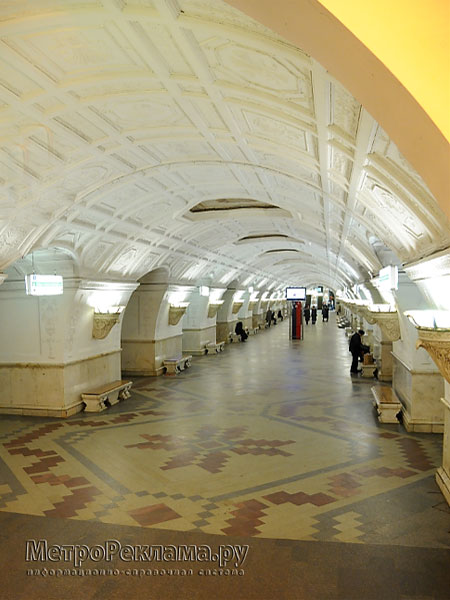 Станция "Белорусская". Станционный зал.